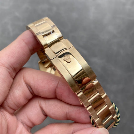 SKY-DWELLER 42 YELLOW GOLD BLUE DIAL