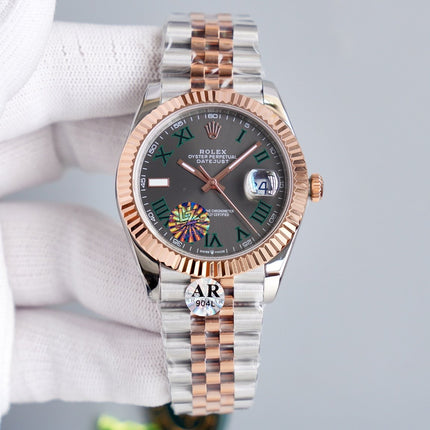 DATEJUST 41MM WIMBLEDON DIAL JUBILEE BRACELET