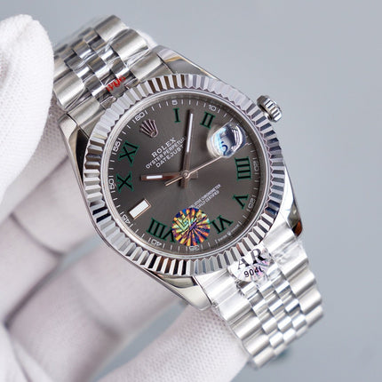 DATEJUST 41MM WIMBLEDON DIAL JUBILEE BRACELET