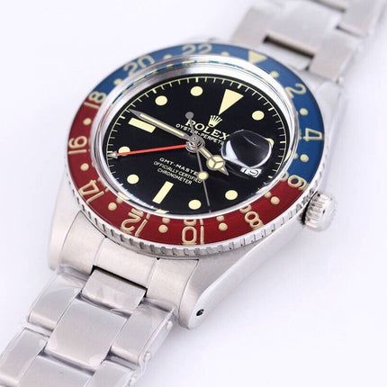 GMT-MASTER VINTAGE PEPSI 40MM BLACK DATE