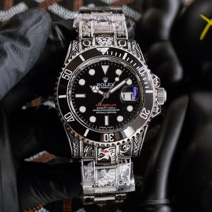 SUBMARINER CUSTOM HAND ENGRAVED LIMITED EDITION