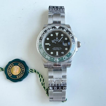 GMT-MASTER II CUSTOM GREEN BLACK BEZEL LIMITED EDITION