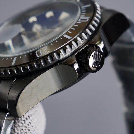 SEA-DWELLER DEEPSEA 44MM CUSTOM ALL BLACK DEEP BLUE DIAL