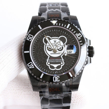 SUBMARINER DATE 40MM CUSTOM BLACK BEZEL