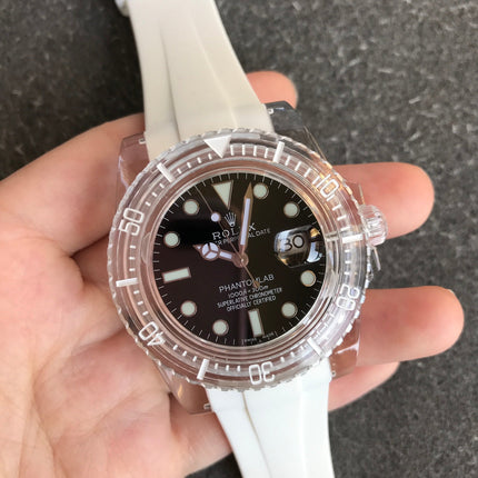 SUBMARINER DATE 40 CUSTOM SAPPHIRE BLACK DIAL