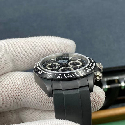 DAYTONA CUSTOM AET 40MM ALL BLACK RUBBER