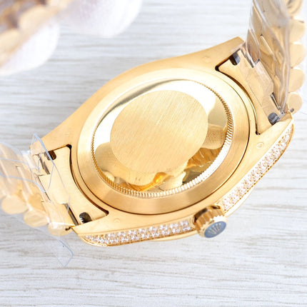DAY-DATE 41 GOLD CUSTOM ALL DIAMOND