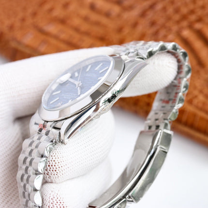 DATEJUST 41M MOOTH BEZEL FLUTED DIAL
