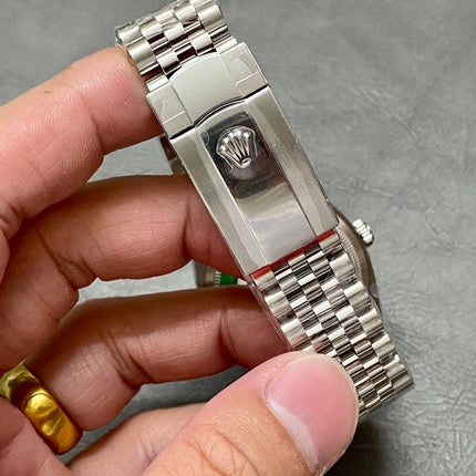 DATEJUST 36MM STAINLESS STEEL BLACK DIAL