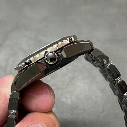 J12 33MM BLACK CERAMIC STEEL