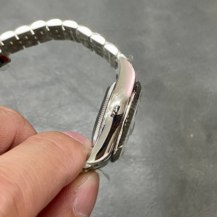 DATEJUST 28MM STAINLESS STEEL GREY DIAL