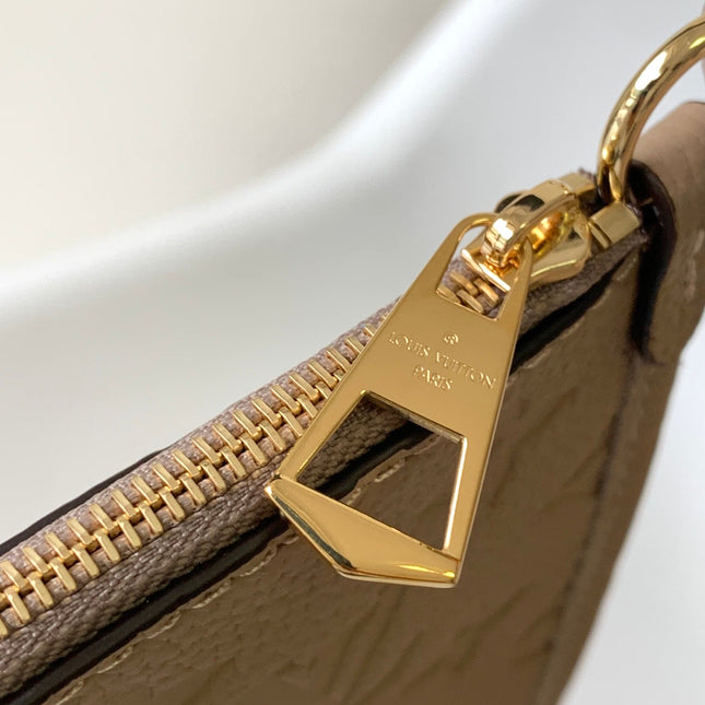 CARRYALL MM 30 BEIGE GRAINED COWHIDE LEATHER
