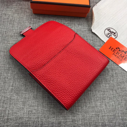 HM CONSTANCE 13 RED GRAINED CALFSKIN