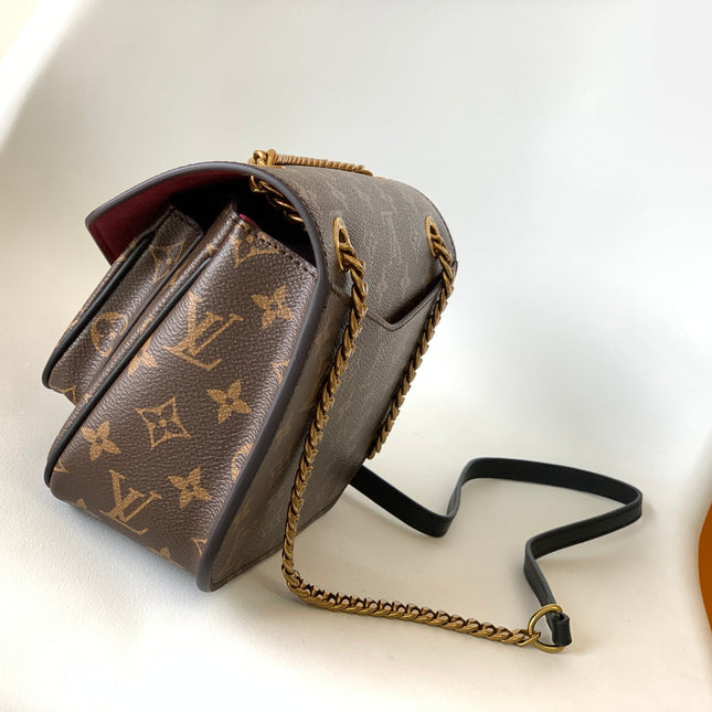 PASSY 22 BROWN MONOGRAM CANVAS