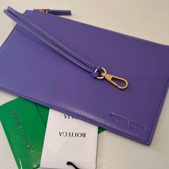 LARGE CABAT 51 IN MAUVE PURPLE LAMBSKIN
