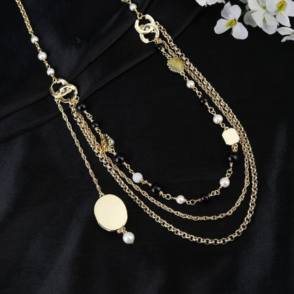 CHANEL 25S CHAIN BELT WITH PEARL 610546