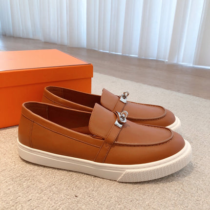 HM GAME SLIP-ON SNEAKER FIRE CALFSKIN