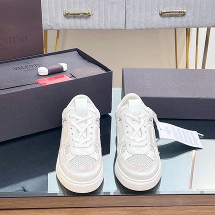 VALENTINO 25S GARAVANI VL7N SNEAKERS IN WHITE LAMBSKIN