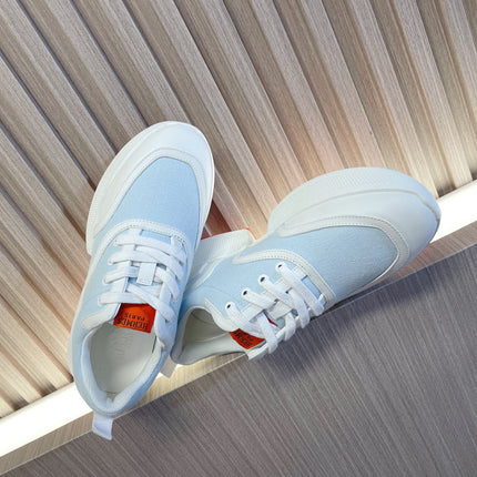 GIGA SNEAKER BLUE PASTEL MIX WHITE CALFSKIN