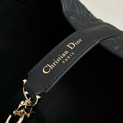 TOUJOURS 28 BAG IN BLACK LAMBSKIN
