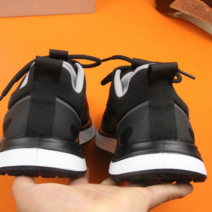 PRA SNEAKER IN BLACK BREATHABLE KNIT FABRIC