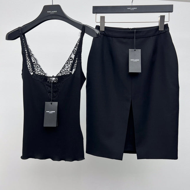 YSL 25S KNIT LACE TOP STYLE 92
