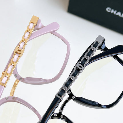 SQUARE SUNGLASSES CH 0769 IN ACETATE CHAIN METAL