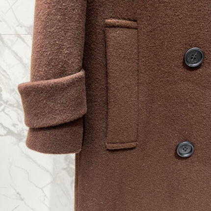 YSL 25S LONG CASHMERE COAT STYLE 30