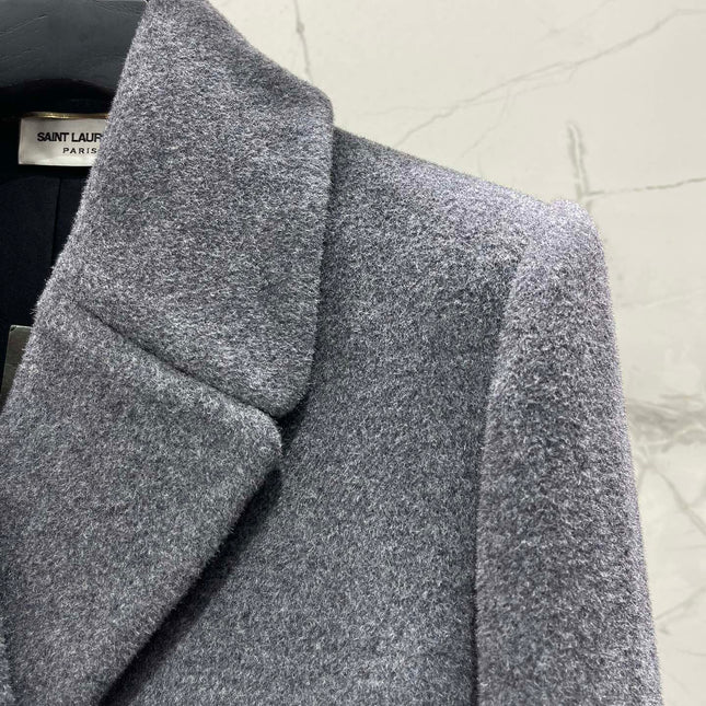 YSL 25S LONG CASHMERE COAT STYLE 32