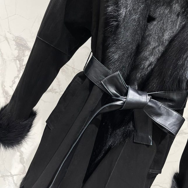 YSL 25S BELTED COAT STYLE 11
