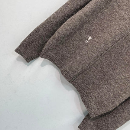 DIOR 26S BUTTON MOCK-NECK KNIT SWEATER 1617