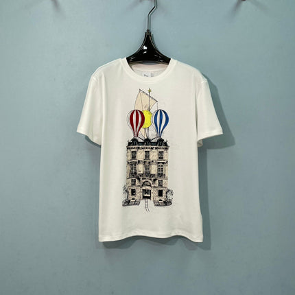DIOR 26S SHORT-SLEEVE CREWNECK T-SHIRT 1635