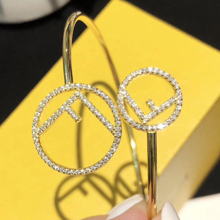 DOUBLE F GOLD DIAMOND BRACELET