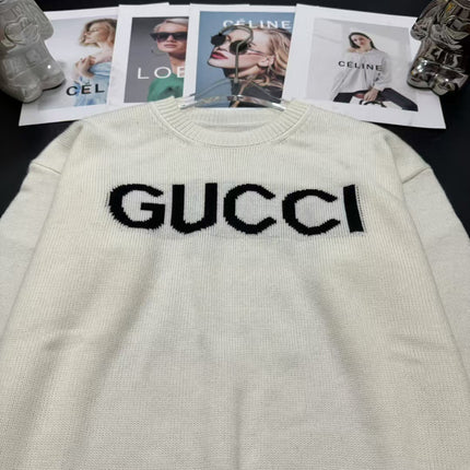 GG Cream Sweater Crewneck