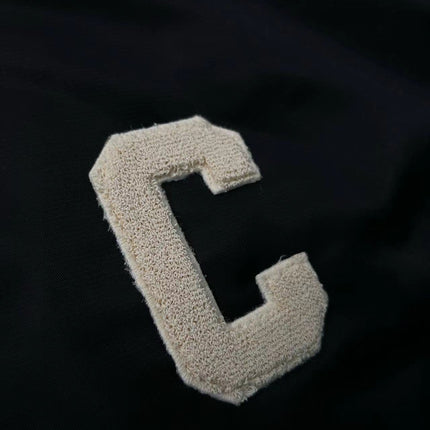 Celine Jackets C Logo Black White Mix Grey Cotton