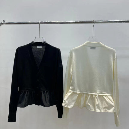 Moncler Peplum-hem Cardigan
