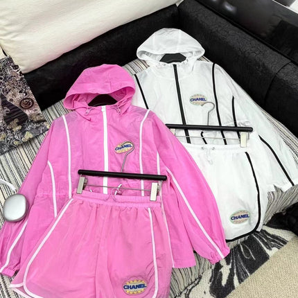 CC Set Jacket With Shorts Nilong
