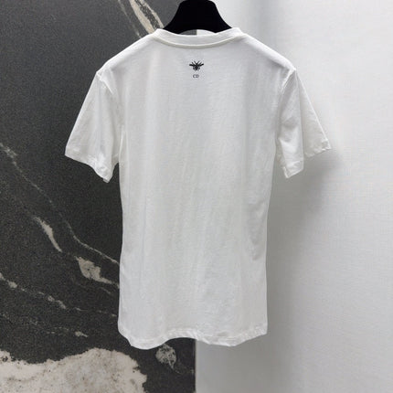 CD T-Shirt White Cotton Style 3