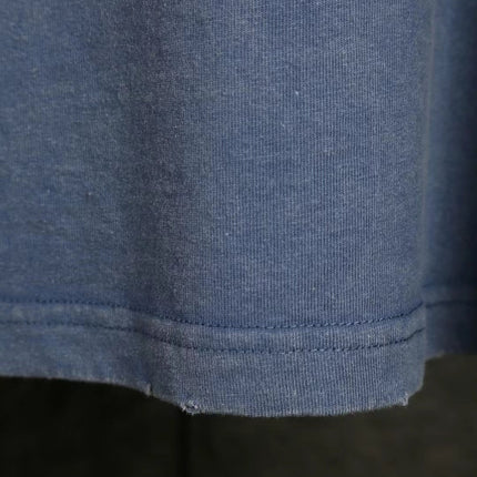 Balen Vintage Logo Blue Jersey T-Shirt