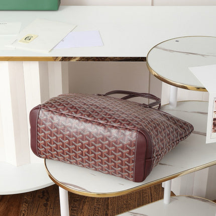 SAINT LOUIS MM 30CM BURGUNDY CANVAS