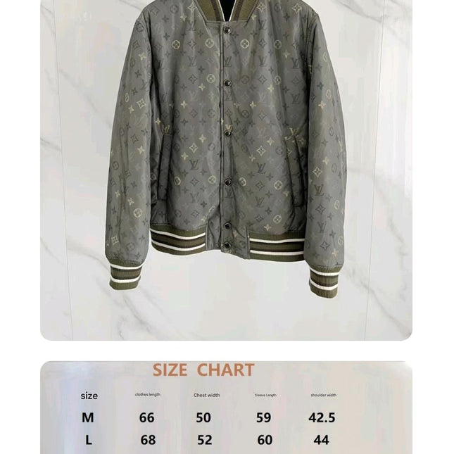 LV MAXI COAT IN GREY MIX KHAKI FABRIC