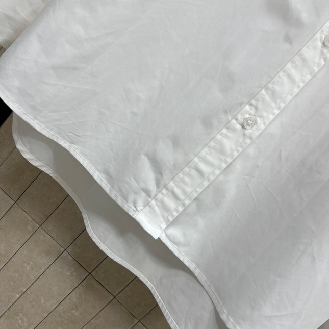 DIOR 26S CD HERITAGE SHIRT IN WHITE 7626