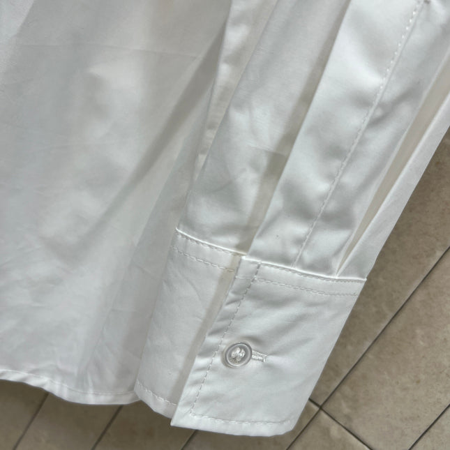 DIOR 26S CD HERITAGE SHIRT IN WHITE 7626