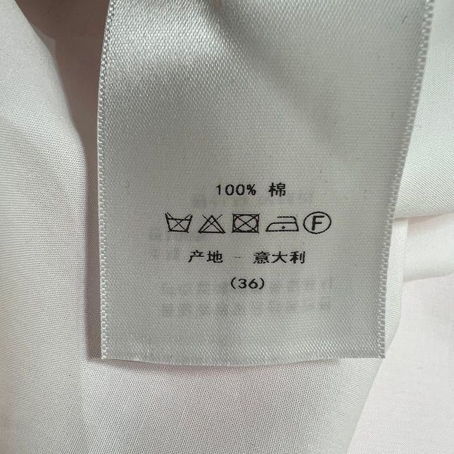 DIOR 26S CD HERITAGE SHIRT IN WHITE 7626