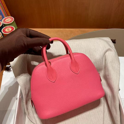 HM 26S BOLIDE HANDBAG 25 IN GRAINED CALFSKIN