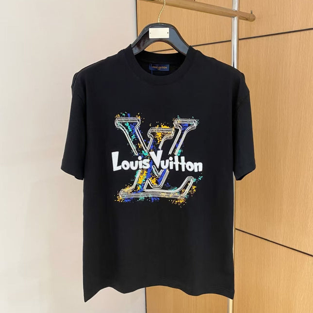 LV SHIRT IN BLACK STYLE 003