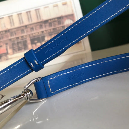 MUSE VANITY CASE 20 IN BLUE GOYARDINE CANVAS