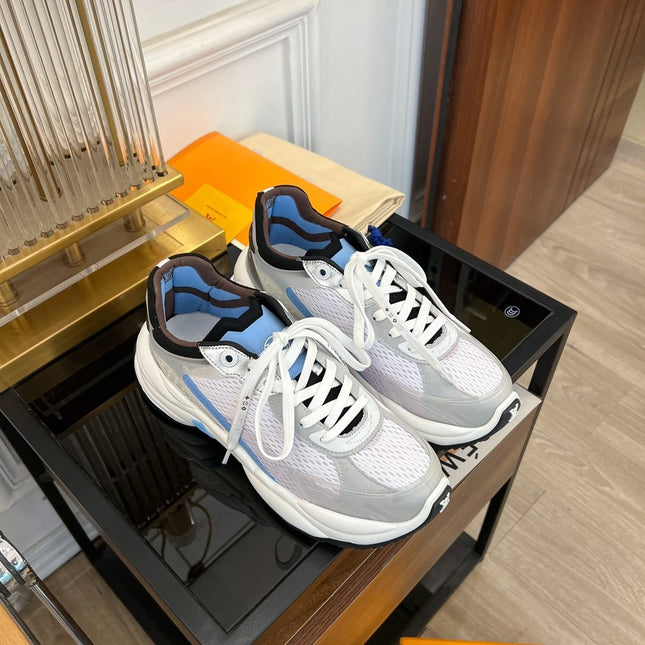 LV RUN 55 SNEAKER BLUE