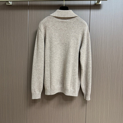 LP 26S ZIP NECK KNIT SWEATER 429
