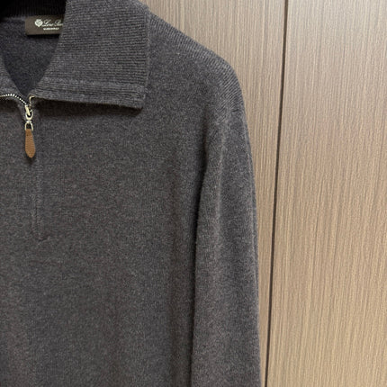 LP 26S ZIP NECK KNIT SWEATER 428